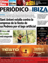 Portada Periódico de Ibiza y Formentera 2026-08-17