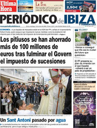Portada Periódico de Ibiza y Formentera 2026-01-18