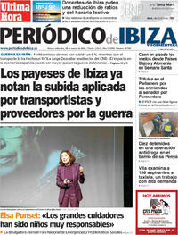 Portada Periódico de Ibiza y Formentera 2026-03-18