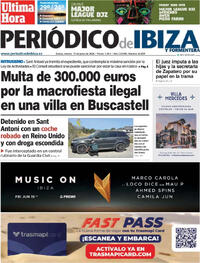 Portada Periódico de Ibiza y Formentera 2026-06-19