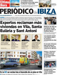 Portada Periódico de Ibiza y Formentera 2026-02-20