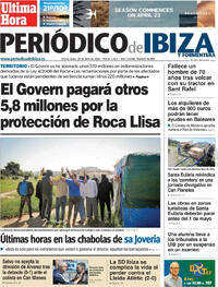 Portada Periódico de Ibiza y Formentera 2026-04-20