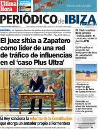Portada Periódico de Ibiza y Formentera 2026-05-20