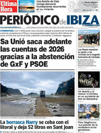Portada Periódico de Ibiza y Formentera 2026-01-21