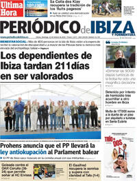 Portada Periódico de Ibiza y Formentera 2026-02-22