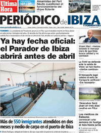 Portada Periódico de Ibiza y Formentera 2026-01-23