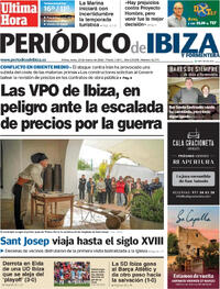Portada Periódico de Ibiza y Formentera 2026-03-23