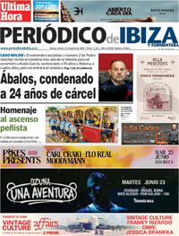 Portada Periódico de Ibiza y Formentera 2026-06-23