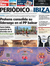 Portada Periódico de Ibiza y Formentera 2026-05-24