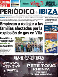 Portada Periódico de Ibiza y Formentera 2026-04-25