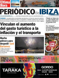 Portada Periódico de Ibiza y Formentera 2026-08-25