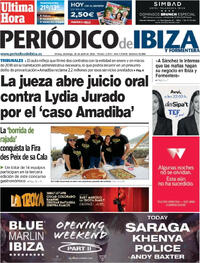Portada Periódico de Ibiza y Formentera 2026-04-26