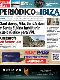 Portada Periódico de Ibiza y Formentera 2026-06-26