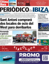 Portada Periódico de Ibiza y Formentera 2026-04-27