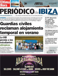 Portada Periódico de Ibiza y Formentera 2026-05-27
