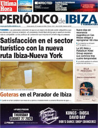 Portada Periódico de Ibiza y Formentera 2026-08-27