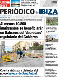 Portada Periódico de Ibiza y Formentera 2026-01-28