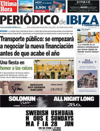 Portada Periódico de Ibiza y Formentera 2026-06-28