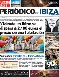 Portada Periódico de Ibiza y Formentera 2026-03-29
