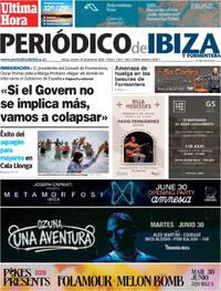 Portada Periódico de Ibiza y Formentera 2026-06-30