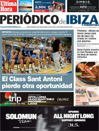 Portada Periódico de Ibiza y Formentera 2026-05-31