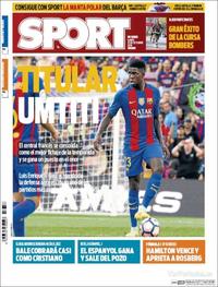 Sport - 31-10-2016
