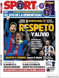 Portada Sport 2017-03-18