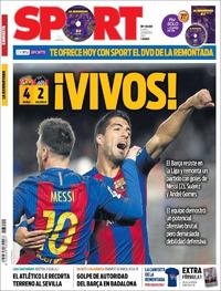 Portada Sport 2017-03-20