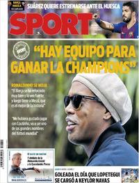Portada Sport 2018-09-02