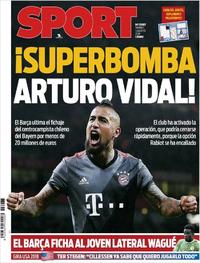Portada Sport 2018-08-03