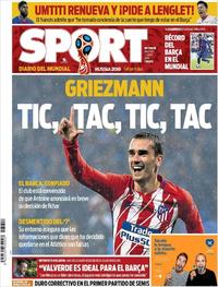 Portada Sport 2018-06-05