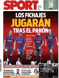 Portada Sport 2018-09-05