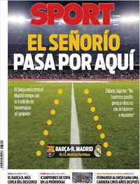 Portada Sport 2018-05-06