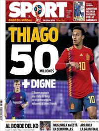 Portada Sport 2018-06-07