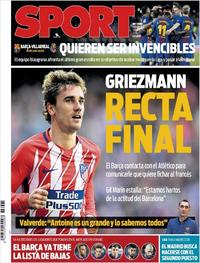 Portada Sport 2018-05-09