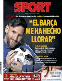 Portada Sport 2018-06-10