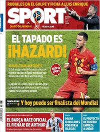 Portada Sport 2018-07-10