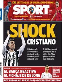 Portada Sport 2018-07-11