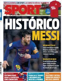 Portada Sport 2018-08-11