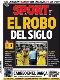 Portada Sport 2018-04-12