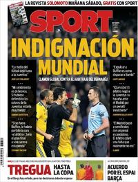 Portada Sport 2018-04-13