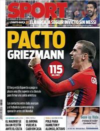 Portada Sport 2018-05-13