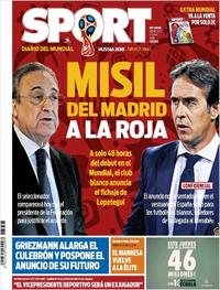 Portada Sport 2018-06-13