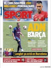 Portada Sport 2018-07-13