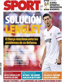 Portada Sport 2018-05-15