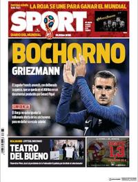 Portada Sport 2018-06-15