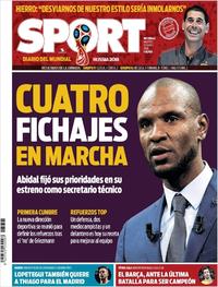 Portada Sport 2018-06-19