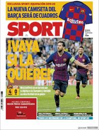 Portada Sport 2018-09-19