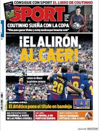 Portada Sport 2018-04-20