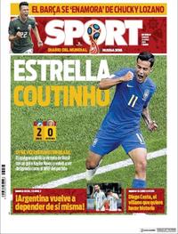 Portada Sport 2018-06-23